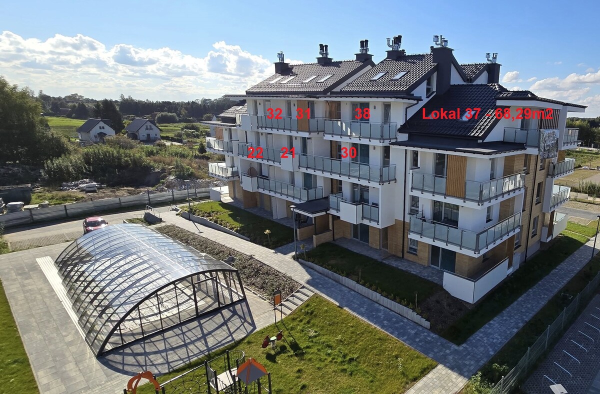 Elbląg BALTIC SUN 2 - APARTAMENTY Z BASENEM NAD MORZEM W SZTUTOWIE - ul. Mierzeja Park 1- BASEN zewnętrzny ogrzewany,