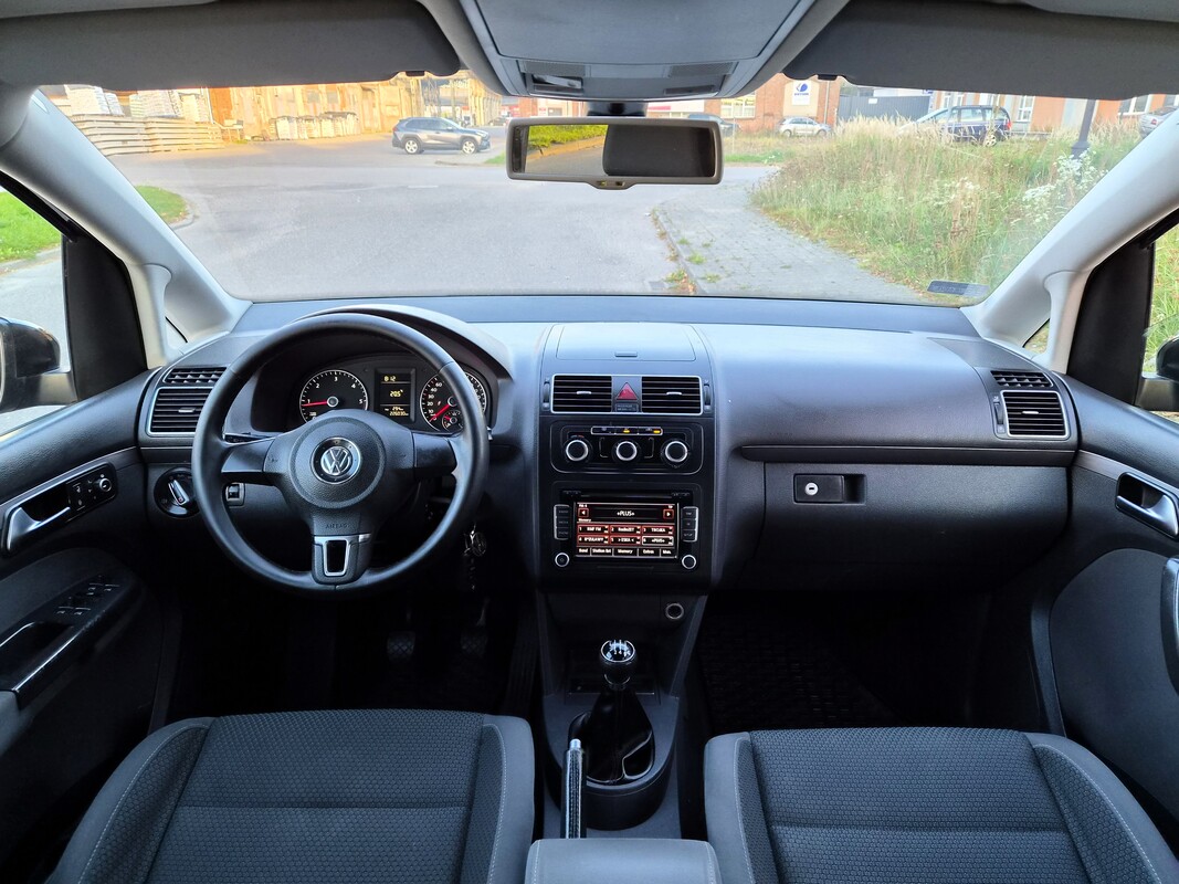 Elbląg Volkswagen Touran 2,0Diesel 140km 7-Mio Osobowy 2012Rok Skrzynia 6-Cio Biegowa-Elektryczne Szyby Abs Radio