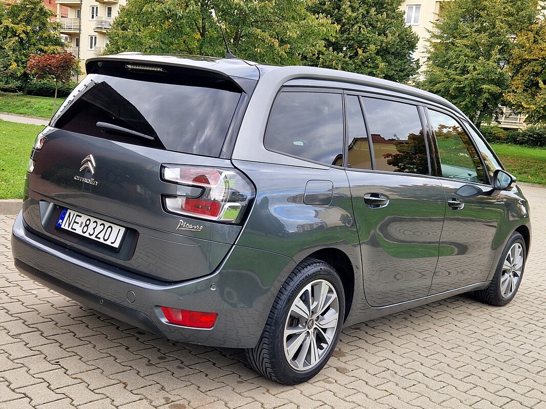 Elbląg Citroen C4 Grand Picasso Rok 2014Silnik 1.6Benz-7Foteli Kamery 360 Klimatronic NAVI