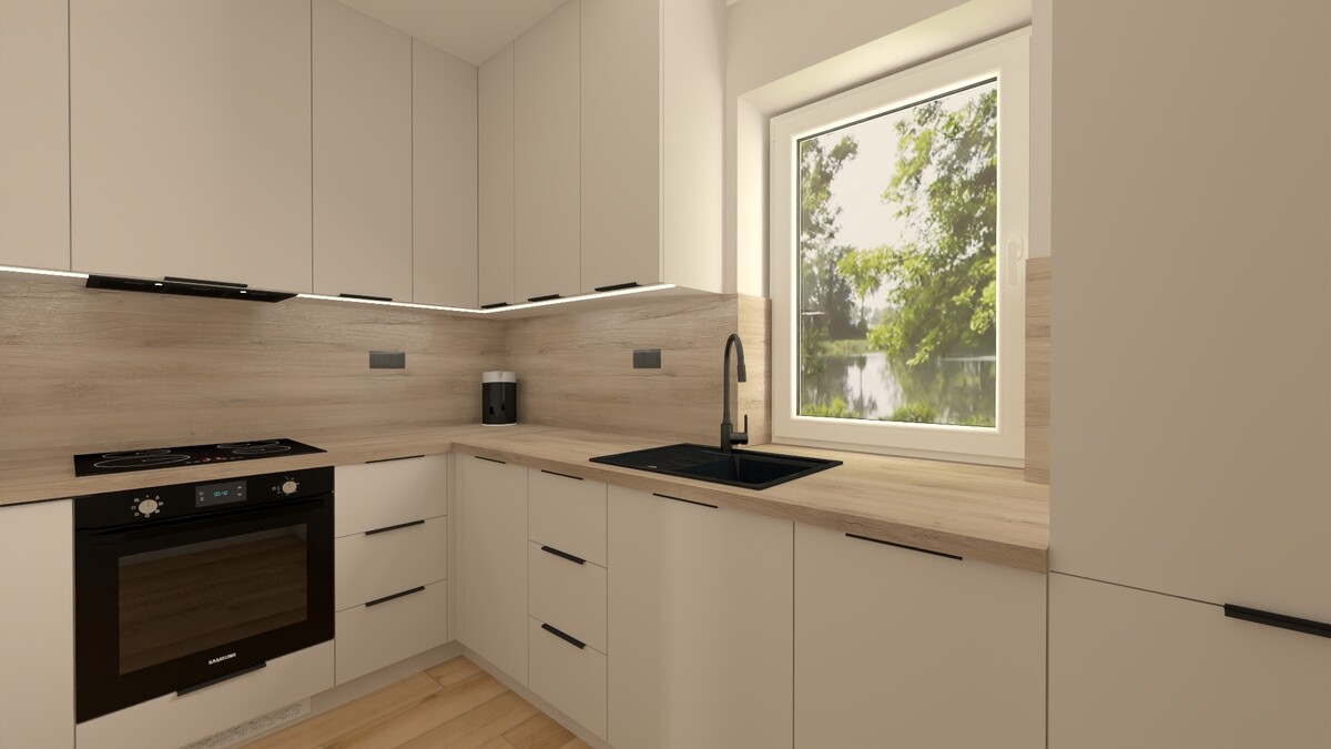 Elbląg NIERUCHOMOŚCI ANNA KRASZEWSKA 2-pokojowe mieszkanie o wysokim standardzie wykończenia. ul.