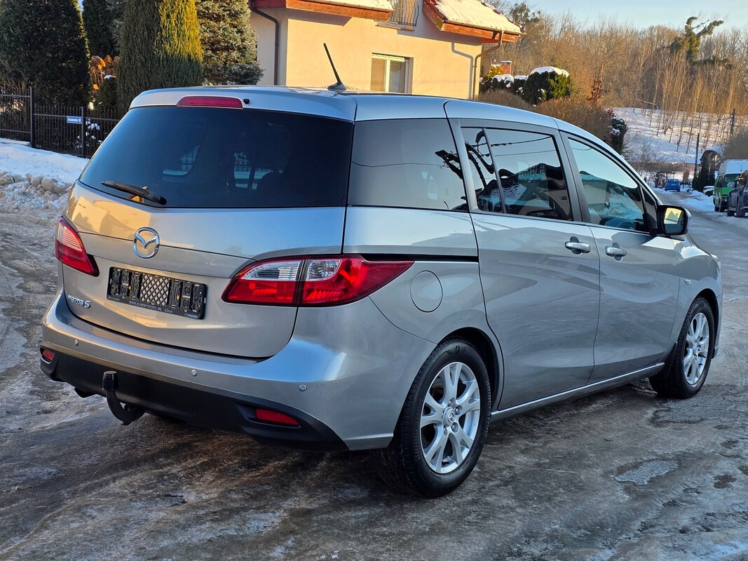 Elbląg Mazda 5 po liftinguRok 2010Silnik 1.8Benz-7Foteli Kamery Klimatronic Grzane fotele Super