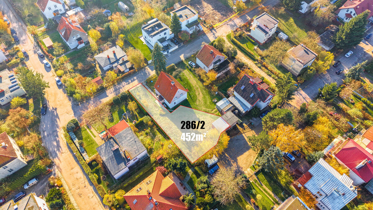 Elbląg Działka budowlana 452 m² – ostatnia taka lokalizacja w Elblągu!