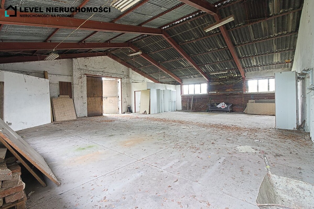 Elbląg LEVEL NIERUCHOMOŚCIHala, magazyn 580 m2,Plac 2707 m2Gronowo GórneNIERUCHOMOŚCI NA POZIOMIE