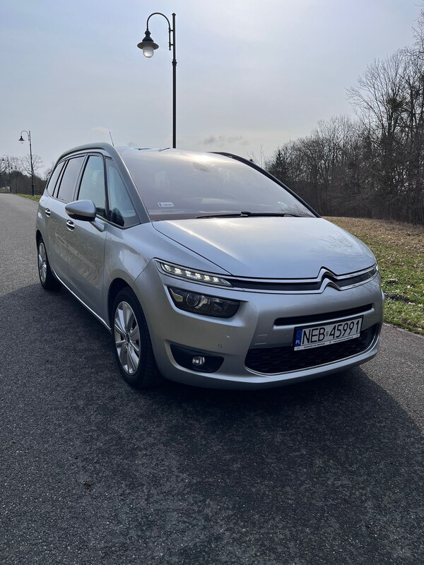 Elbląg Citroena C4 Grand Picasso 2.0 BlueHDi, panprama, masaże, serwis ASO