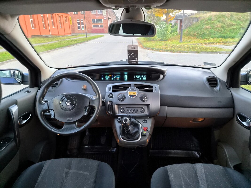 Elbląg Renault Grand Scenic 2.0 Gaz Sekwencja 130KM 2006Rok Bardzo Dobry Stan 7-Mio Osobowy-Wspomaganie Kierownicy