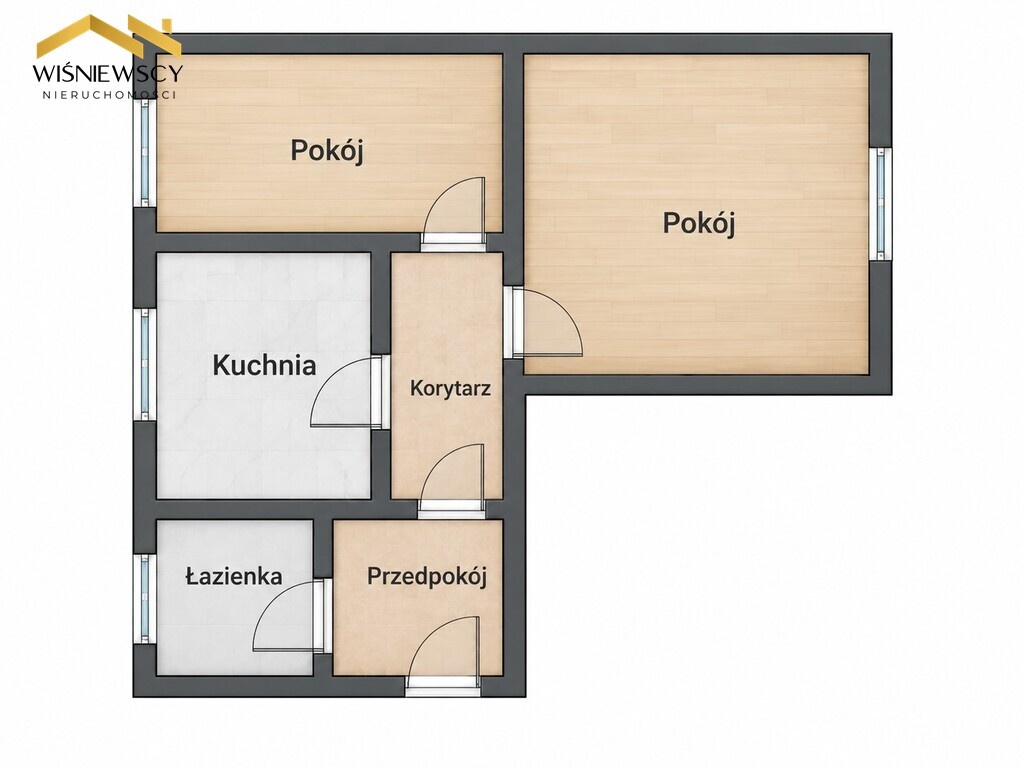 Elbląg WIŚNIEWSCY NIERUCHOMOŚCI Sp. z o.o.Sprzedam mieszkanie - Elbląg, Obrońców Pokoju. Oferta: Na sprzedaż 2-pokojowe