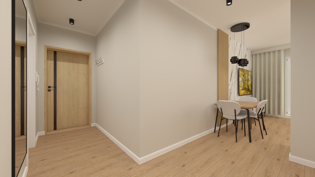 Elbląg MIESZKANIE NA SPRZEDAŻ, ELBLĄG UL. KASPRZAKA 1,3 POKOJE + SALON Z ANEKSEM KUCHNNYM, 1 PIĘTRO, 59,6M2.