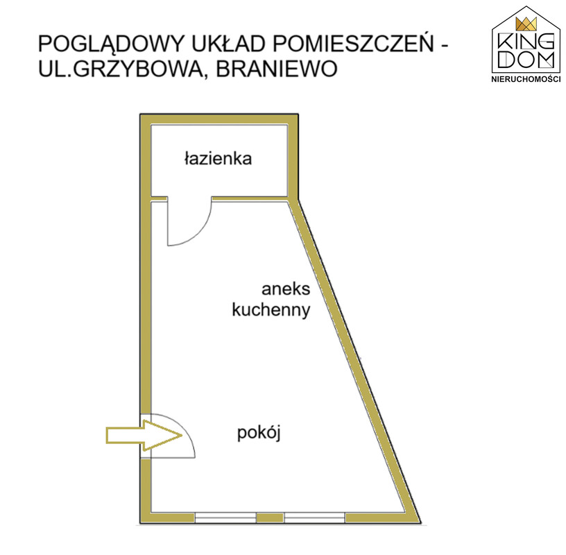 Elbląg KINGDOM NIERUCHOMOŚCI BLISKO CIEBIENA SPRZEDAŻ ATRAKCYJNA KAWALERKAPO GENERALNYM REMONCIEWYPOSAŻONA I