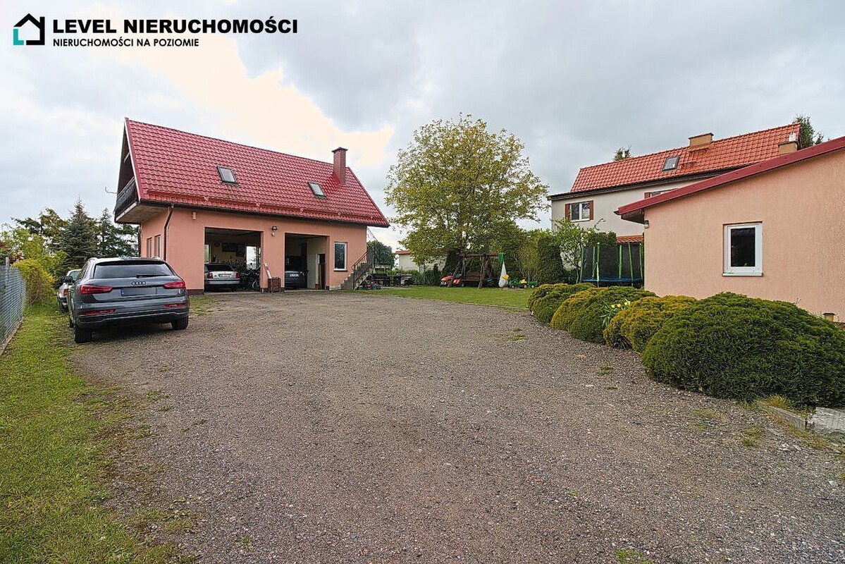 Elbląg LEVEL NIERUCHOMOŚCI Dom, warsztat na dużej działce w mieście Zabudowa 257m2,działka