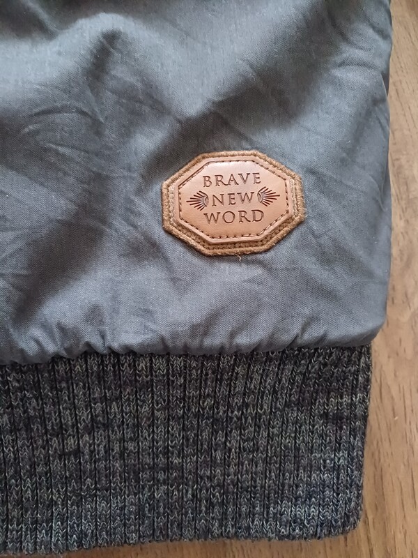 Elbląg Kurtka męska NAKETANO, rozmiar M, ocieplana misiem, stan doskonały, wysoka jakość, niemiecka stretwearowa marka