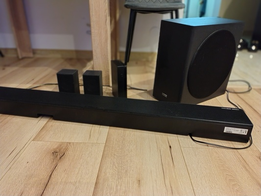 Elbląg Sprzedam  smamsung harman/kardon hw q80r cały zestaw zagubiony paragon.