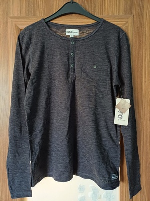 Elbląg NOWA bluza koszulka 100 % bawełna rozmiar 170 brązowa