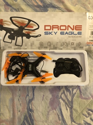 Elbląg Sprzedam Dron Sky Eagle by Goclever. Dron potrzebuje ładowarki, gdyz obecna się zepsuła. Ładowarka jest