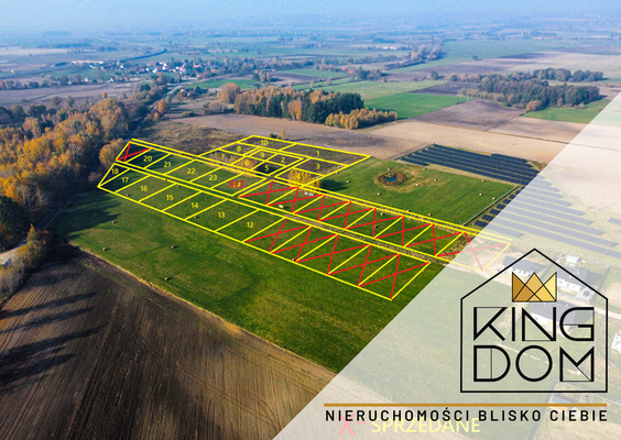 Elbląg 👑🏠  KINGDOM  🏠👑NIERUCHOMOŚCI BLISKO CIEBIE  DZIAŁKI POD ZABUDOWĘ