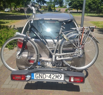 Elbląg Bagażnik rowerowy na hak