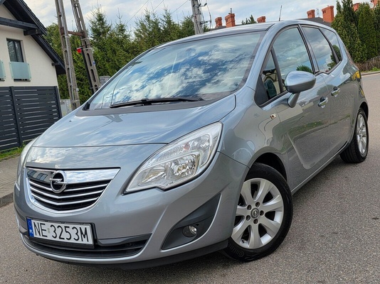 Elbląg Opel Meriva B&nbsp; &nbsp; Silnik 1.4Turbo 140KM Półskóry Navigacja Parkotronic Alu Panorama