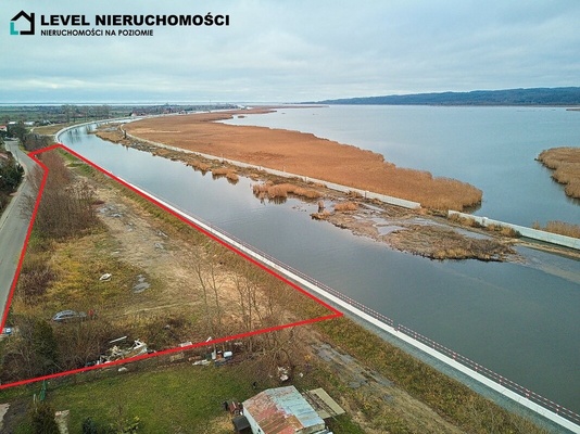 Elbląg LEVEL NIERUCHOMOŚCI Działka z linią brzegową Nowakowo NIERUCHOMOŚCI NA POZIOMIE