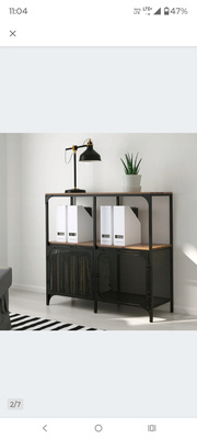 Elbląg Witam. Regał Black meble  Ikea wymiary : 100cmx95cm x32cm 100 zł