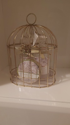 Elbląg Nowy zestaw do kąpieli w pięknym opakowaniu.