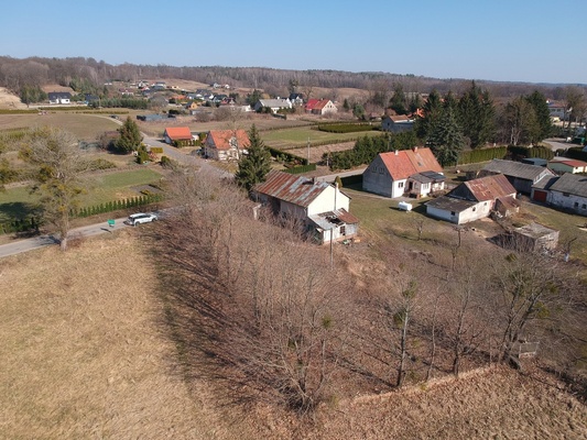 Elbląg SZULC & SZULC BIURO NIERUCHOMOŚCI NA SPRZEDAŻ Działka budowlana - Myślęcin, gmina Elbląg Powierzchnia: 1672