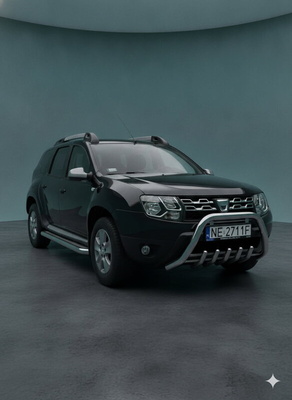 Elbląg Sprzedam: zadbana Dacia Duster SUV w kolorze czarnym, rok prod.2014,benzyna + LPG. Model Dacia Duster 13-Duster