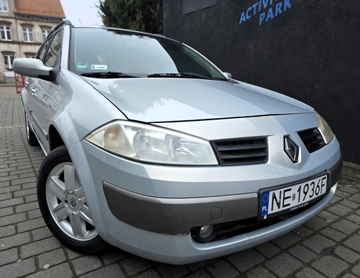 Elbląg Renault Megane 1,6Benzynka&nbsp; 115Km&nbsp; 2004Rok Bardzo Dobry StanKlimatyzacja Centralny Zamek Alufelgi