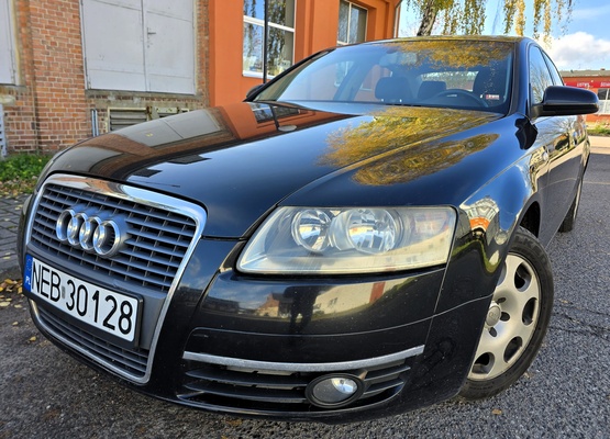 Elbląg Audi A6 C6 Limuzyna 2.7TDI  180Km 2006Rok Bardzo Dobry Stan  -Elektryczne Szyby Abs Radio Sprawna
