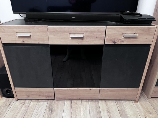 Elbląg Meble do salonu komoda półka bieliźniarka regał Aviles