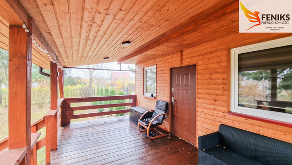 Elbląg FENIKS NIERUCHOMOŚCIPOLECA:DOMEK LETNISKOWY W BOGACZEWIECENA 550.000 ZŁ POWIERZCHNIA DOMU 41