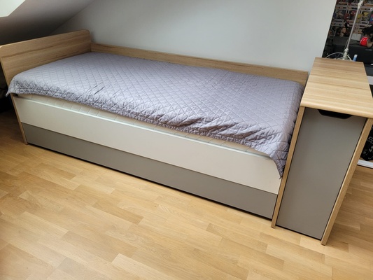 Elbląg Na sprzedaż łóżko Evolve firmy Vox ze stelażem 🛏️