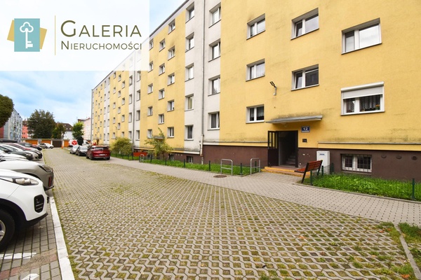 Elbląg GALERIA NIERUCHOMOŚCIZ pasji i miłości do nieruchomościNa sprzedaż: Dwupokojowe mieszkanie na parterze z