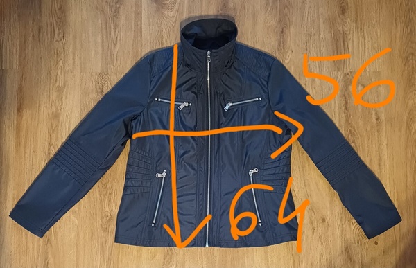 Elbląg NOWA Kurtka damska C& A wiosna rozmiar 42 kolor granatowy