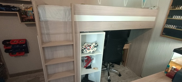 Elbląg Sprzedam łózko piętrowe (na antresoli) wymiary to 90 cm a długość 200 cm