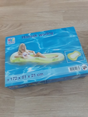 Elbląg Mam do sprzedania nowy  w opakowaniu hamak wodny za 15zł oraz nowe koło do pływania dmuchane za 15zł