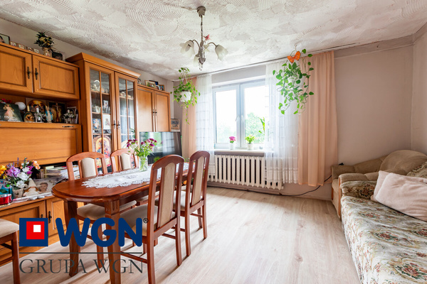 Elbląg WGN Nieruchomości prezentuje mieszkanie o powierzchni 61,8m2,3 pokoje, 1 piętro, ogródek, Kępiny Małe na
