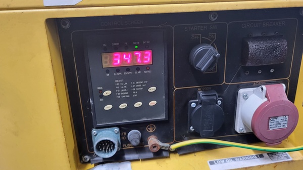 Elbląg Sprzedam agregat prądotwórczy 5kW KIPOR Napędzany dieslem 347 przepracowanych motogodzin Cena 1500 zł do