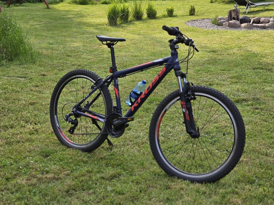 Elbląg Sprzedam rower CROSS, kolor granat, koła 26.Rower używany przez 3 sezony, przechowywany w garażu, w pełni