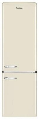 Elbląg Sprzedam Lodówka AMICA FK2965.3GAA 181cm Beżowa styl retro. Lodówka używana ok.6 lata ale zadbana. Stan DOBRY