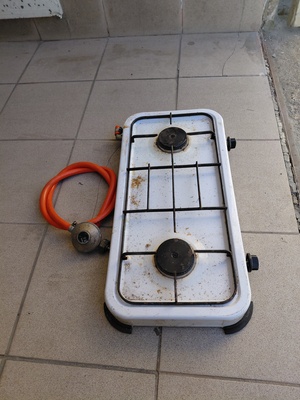 Elbląg Sprzedam  dwupalnikową kuchenkę  gazową. Odbiór  Elbląg