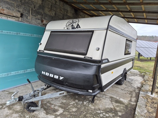 Elbląg Witam na sprzedaż posiadam przyczepę kempingową marki Hobby. DMC 1000KG na prawo jazdy B 
Więcej w szczegółach