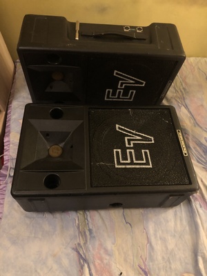 Elbląg Sprzedam kolumny estradowe Electro Voice S-100 Tapco. Kolumny dwudrozne 150 Watt RMS serii Tapco 100 procent
