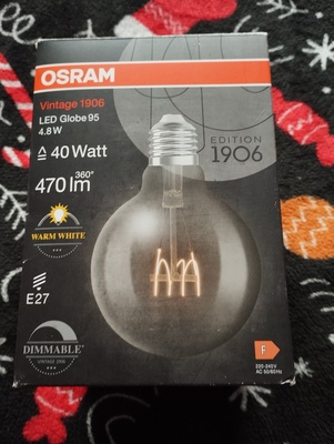 Elbląg Żarówka Osram LED kula 95mm. Nowa
