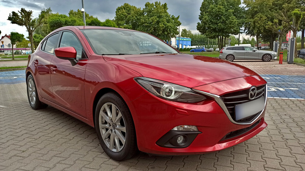 Elbląg Mazda 3 2.2 diesel SKYACTIV 150KM2014 rok produkcji  Tel. 539296921  