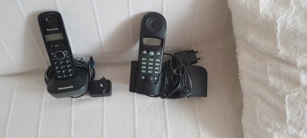 Elbląg Sprzedam 2 aparaty stacjonarne w dobrym stanie marki panasonic i siemens.