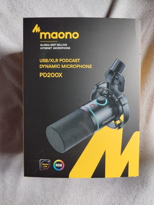 Elbląg Mam do zaoferowania mikrofon MAONO PD200X BLACK. 
Wysoka jakość dźwięku z mikrofonem dynamicznym. Idealny wybór
