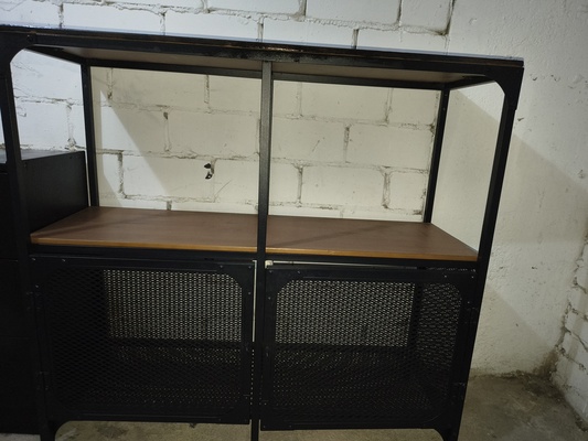 Elbląg Witam. Szafka czarna wymiary 100cmx95cm x32cm