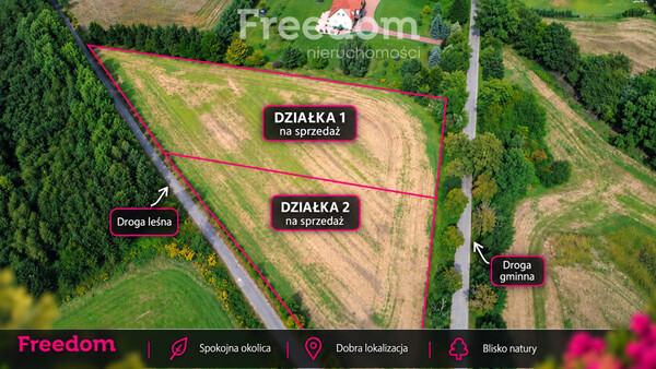 Elbląg FREEDOM NIERUCHOMOŚCISprzedam działkę - Elbląg, Strumykowa. Działka położona jest w otoczeniu