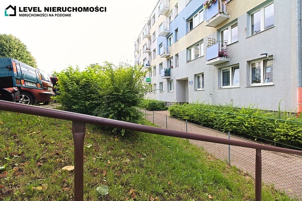 Elbląg LEVEL NIERUCHOMOŚCI  Kawalerka Sielanka  25,60m2  III piętro  ul. Gwiezdna   