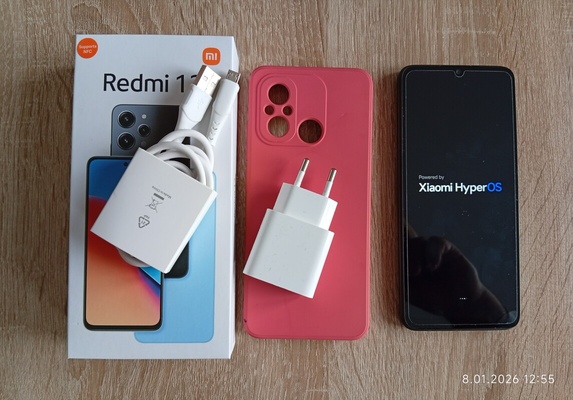 Elbląg Sprzedam smartfon Xiaomi Redmi 12C, stan idealny, żadnych rysek czy skazy ( nieużywany, zapasowy ) bateria
