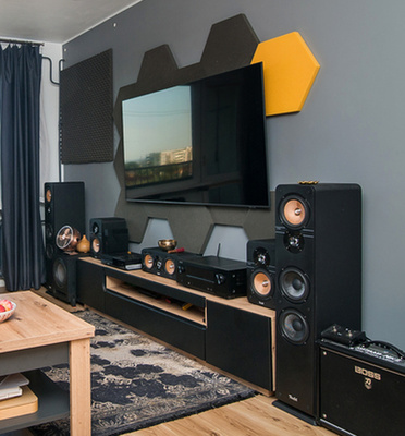 Elbląg Kino Domowe 5.1 - kolumny Teufel ULTIMA 40 + Amplituner DENON X2500H